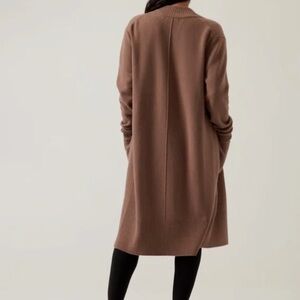 Athleta Spirit Wool Cashmere Long Wrap Cardigan .